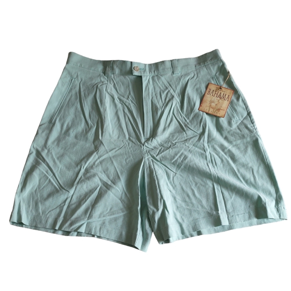 Tommy Bahama Size 16 Caribbean Comfort Short Chlorine Dream Silk Blend Shorts